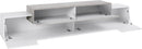 Mobile TV 3 Ante 240x45x51,5 cm Coro Bianco Lucido e Cemento