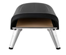 Set 2 Sedie 51x44x77 cm in Similpelle Marrone