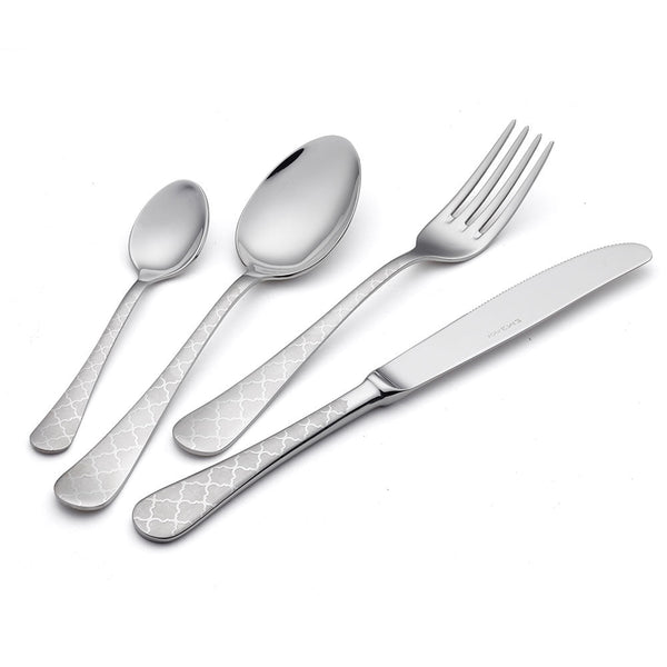 acquista Service de Couverts 24 pièces en Acier Inoxydable Eme Milano Damas
