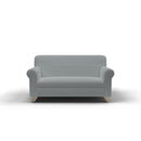 Copridivano Elasticizzato in Poliestere Leslie Grigio Chiaro Varie Misure