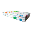 Tappeto Morbido per Bambini 200x150x1 cm Pieghevole Oceano Multicolore