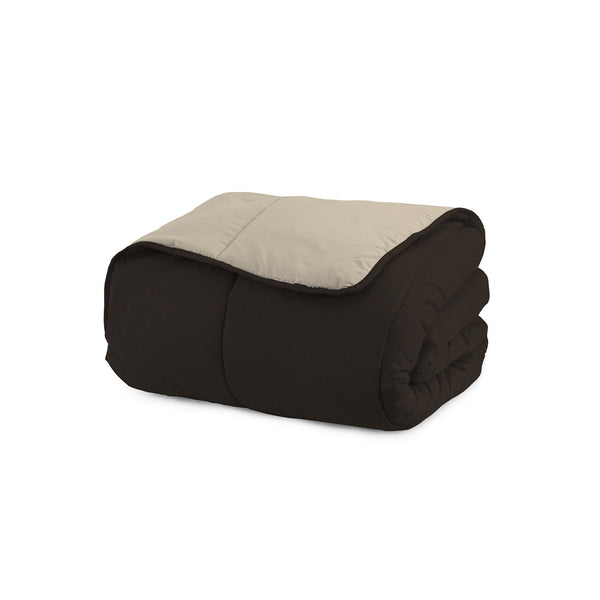 Couette d'Hiver en Microfibre 200gr Double Face Pomme de Pin/Crème Différentes Tailles online
