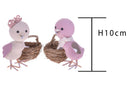 Set 4 Uccellino con Contenitori Misure 11x6x10 cm