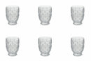 Set 6 Bicchieri Acqua in Vetro 230 ml Villa d'Este Home Tivoli Sicilia