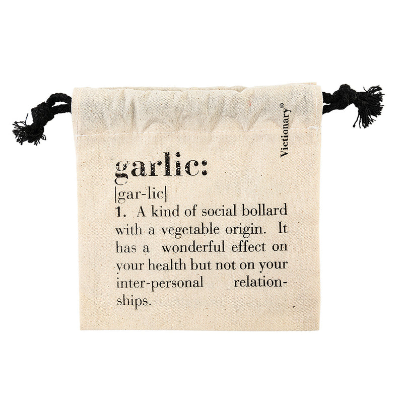 Sacchetto Aglio/garlic 15x15 cm in Cotone VdE Tivoli 1996 