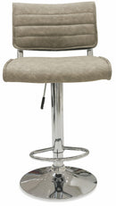 Sgabello 91x44x51 cm in Similpelle Soriani Tortora