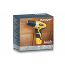 Trapano Avvitatore a Batteria 12V Kooper Faidatè Giallo