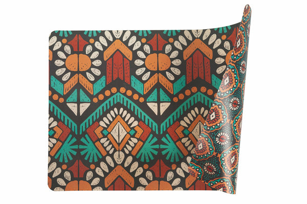 online Lot de 6 sets de table rectangulaires double face 45x30 cm VdE Tivoli 1996 Mon Afrique