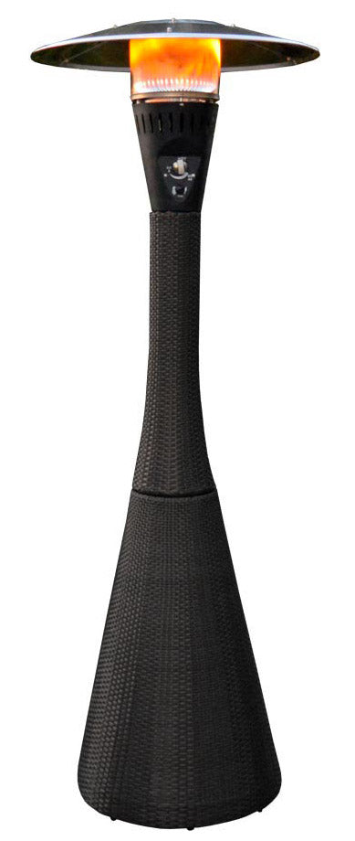 online Poêle Champignon Extérieur Gaz GPL 10kW Habitat Noir