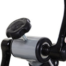 Mini Pedaliera Cyclette per Gambe e Braccia Max 60 Kg  Grigia