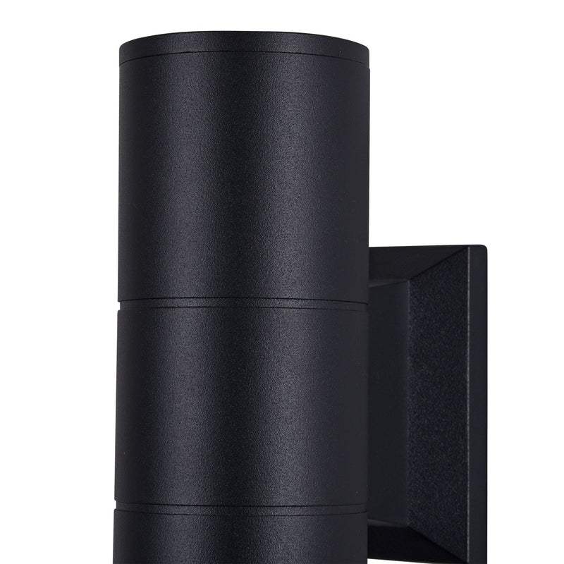 Lampada da parete Outdoor in Metallo Bowery Nero