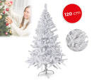 Albero di Natale Artificiale 120 Punte 120 cm Bianco