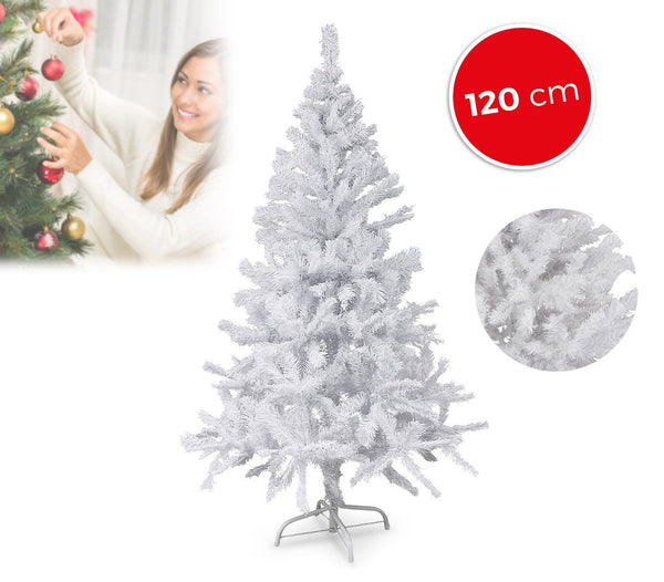 prezzo Sapin de Noël Artificiel 120 Pointes 120 cm Blanc