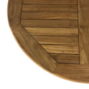 Tavolo Pieghevole Rotondo Artù da Esterno Ø80 cm in Teak      