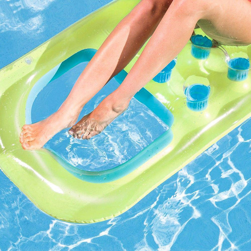 Materassino Gonfiabile da Mare Spiaggia 185x74 cm Giallo 18779 Bestway