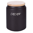 Set 4 Barattoli Cacao Zucchero Caffè Orzo 900 ml in Gres VdE Tivoli 1996 Shades of chocolate