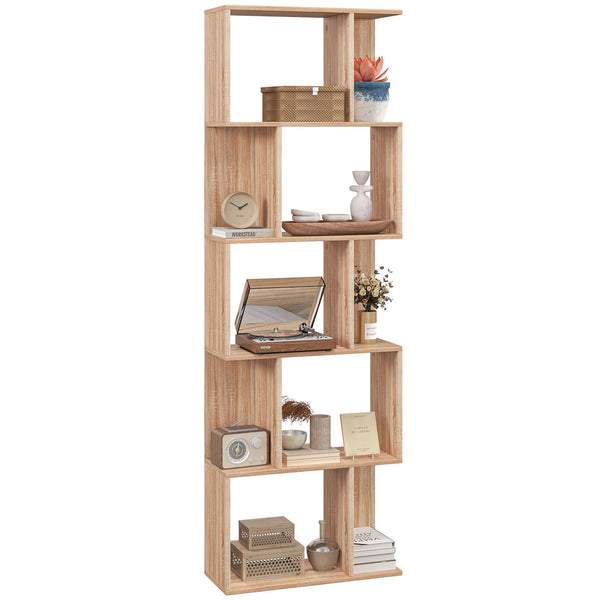Mobile Libreria 5 Ripiani 60x24x184,5 cm in Legno prezzo