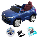 Macchina Elettrica per Bambini 12V con Licenza Maserati Levante Blu