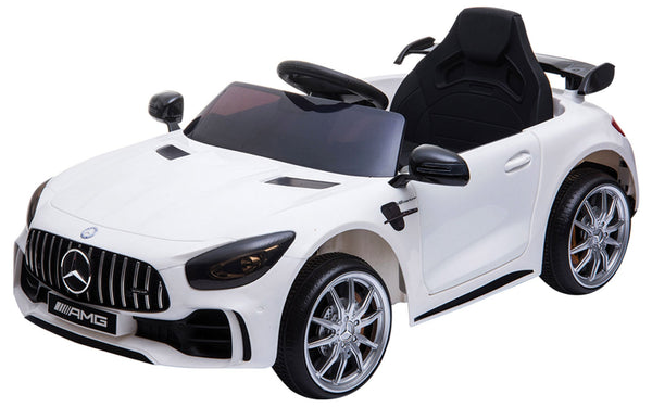 Voiture Porteuse Electrique 12V Mercedes GTR AMG Blanc acquista
