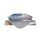 Housse de couette double avec impression sur le sac et taies d'oreiller Kio618