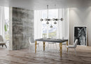 Tavolo 160x90x77 cm Tavolo Karamay Fix Cemento