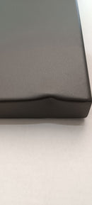 Tavolo Manchester Impilabile 80x80x73h cm in Acciaio Antracite Seconda Scelta