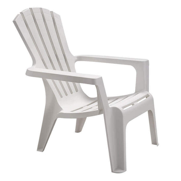sconto Fauteuil Maryland 73x80x88 h cm en polypropylène blanc