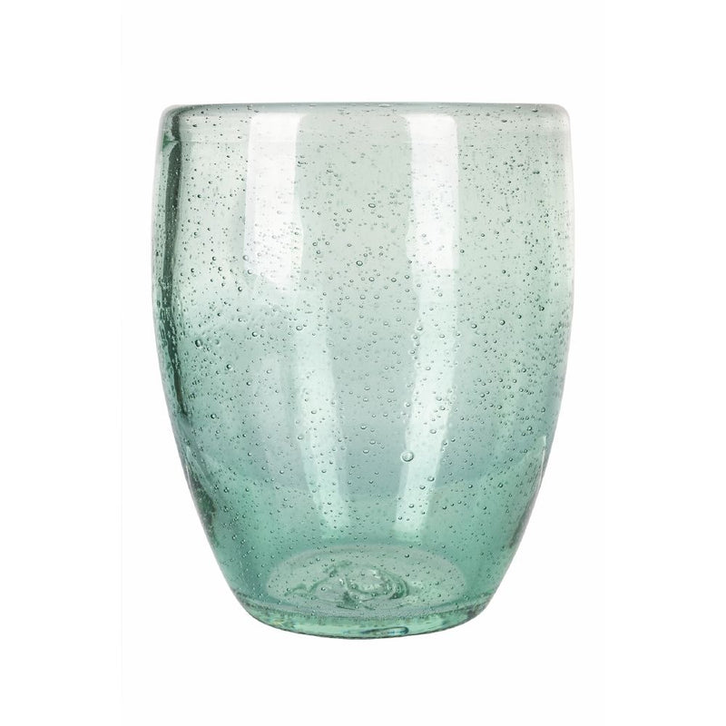 Set 6 Bicchieri Acqua Acapulco Greenery in Vetro VdE Tivoli 1996 Verde