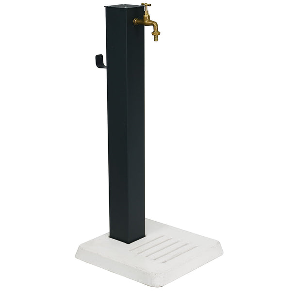 prezzo Fontana da Giardino con Base in Cemento 45x45x97 cm Antracite
