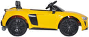 Macchina Elettrica per Bambini 12V con Licenza Audi R8 Spyder Gialla