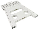 Sgabello Pieghevole 30x32x22 cm in Polipropilene Bianco