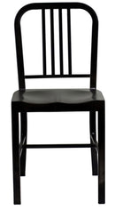 Sedia in Metallo Bristol Marrone