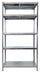 Étagère Métal 5 Étagères 120x60x195 cm Maciste Galvanisé