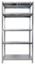 Étagère Métal 5 Étagères 120x60x195 cm Maciste Galvanisé