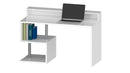 Scrivania a Giorno 140x60x92,5 cm Esse Bianco Lucido  