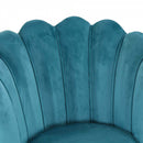 Poltrona 60x80 cm in Velluto Ottanio