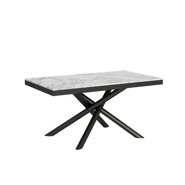 Tavolo Allungabile 160-420x90x77 cm Famas Evolution Marmo sconto