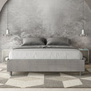 Letto Matrimoniale Azelia Labirinto 02 Grigio Varie Misure