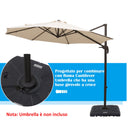 Base per Ombrellone da Giardino in HDPE  Base