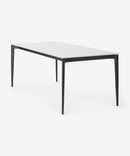 Tavolo Allungabile 190/270x90x76 cm in Vetro Phoenix Bianco