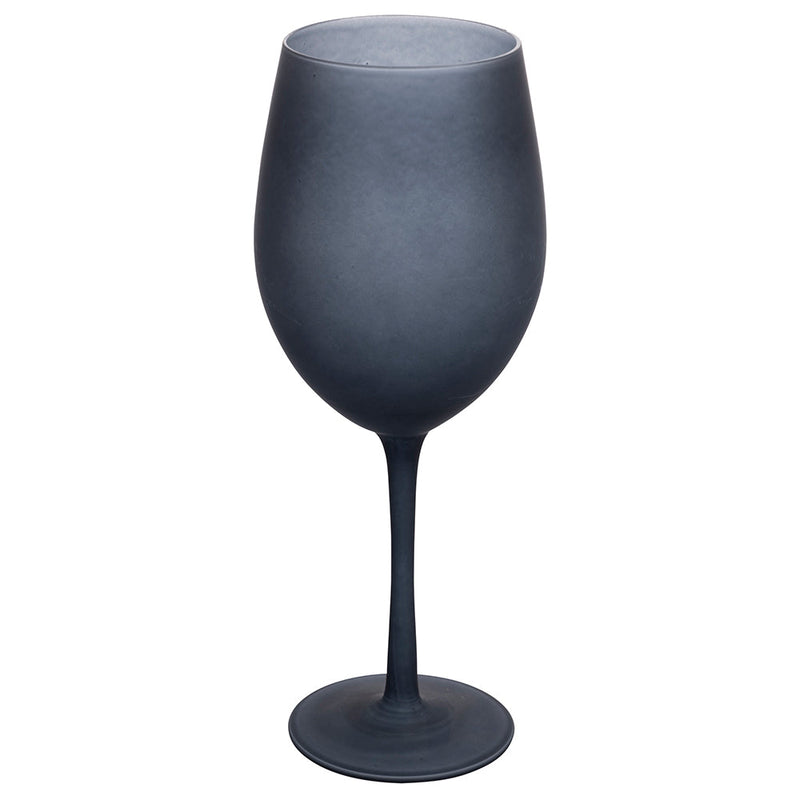 Set 6 Calici Effetto Ghiaccio Happy Hour Stones in Vetro VdE Tivoli 1996 Grigio