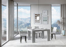 Tavolo Allungabile 130/390x90x77 cm Roxell Premium Cemento  