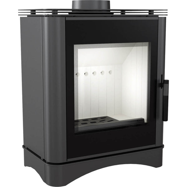 Poêle à Bois 3.5/8KW en Fonte et Acier Flig Yonkers 130 Noir acquista