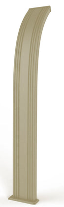 Doccia da Esterno Giardino Miscelatore e Doccetta Mobile Arkema Dada Champagne Bronze