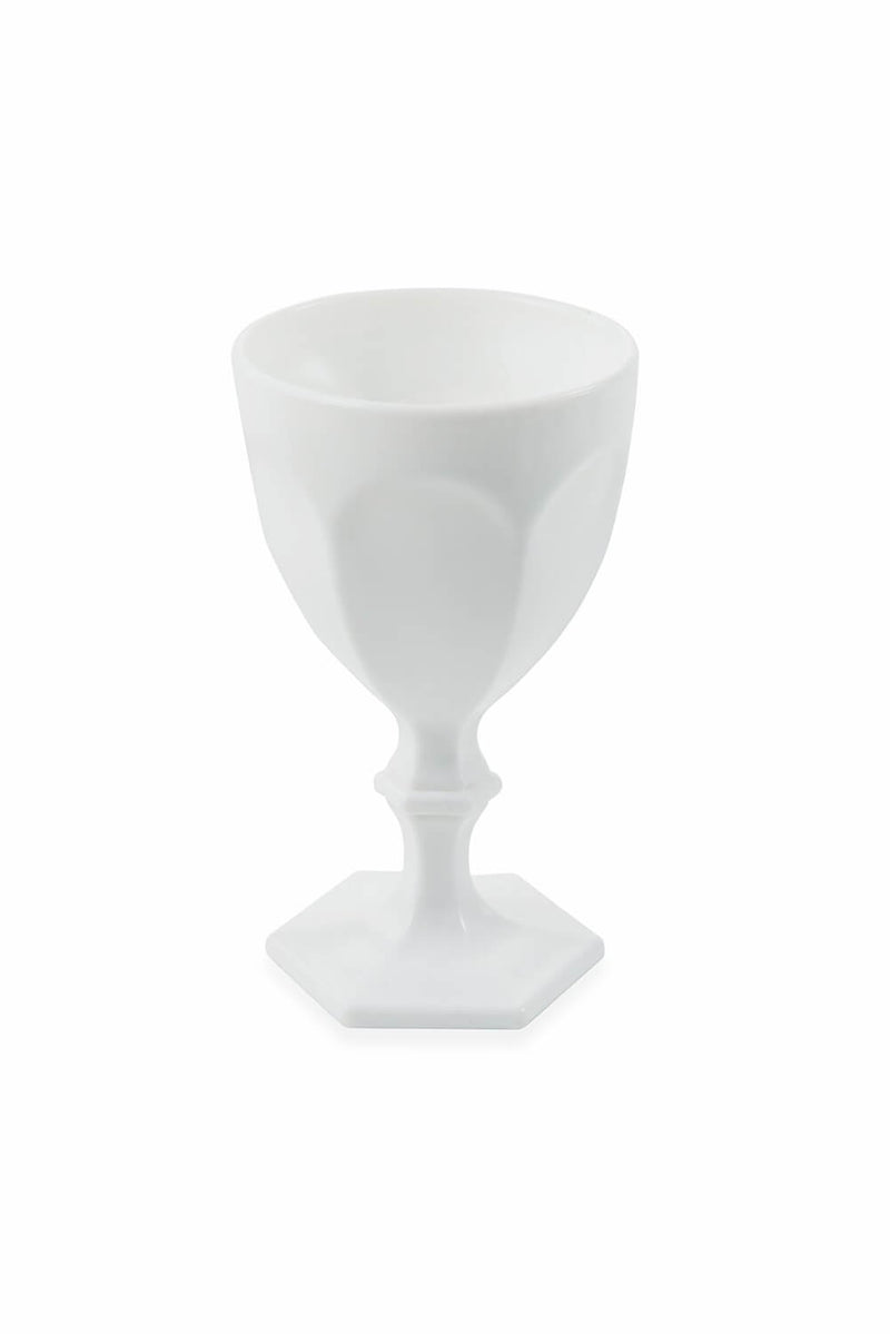 Confezione 6 Calici Vino in Vetro 170ml Villa d'Este Home Tivoli Wonderland Bianco