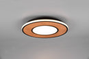 Plafoniera da Interno a LED SMD in Legno Naturale Naturale