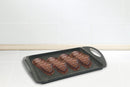 Bistecchiera Rettangolare Antiaderente in Alluminio 45x27cm Soriani Marble Steack