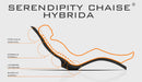 Lettino Chaise Longue Riscaldata da Esterno Giardino Seduta a Terra Arkema Serendipity Hybrida Dove Grey