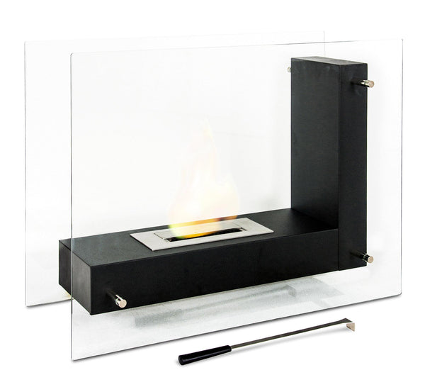 Cheminée Bioéthanol au Sol 80x31x60 cm Noir online