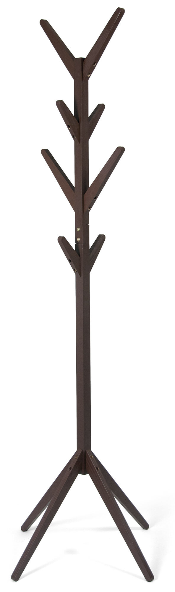 Porte-manteau en bois massif 45x45x175 cm Fumer Arrow Noyer acquista